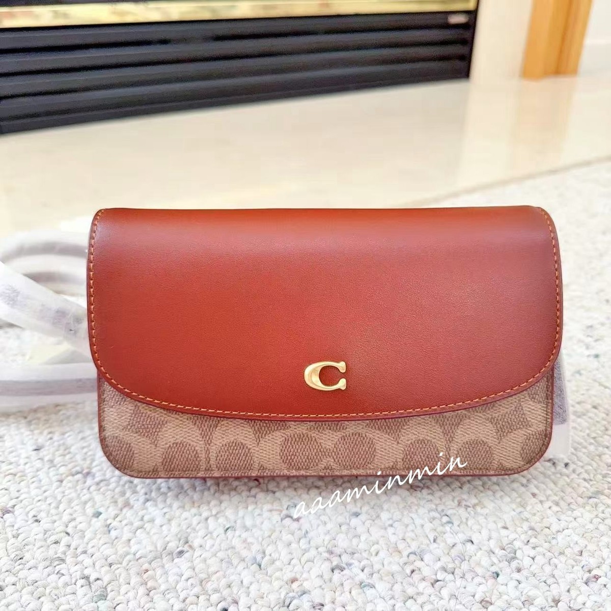 NWT Coach Hayden Crossbody Bag In Signature Canvas C5362