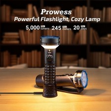 Olight Prowess Black 5000 lumen Torch & 800 lumen Lantern Black - Sealed