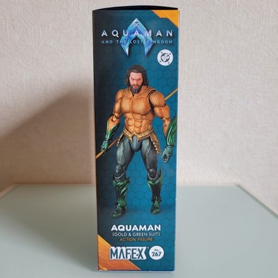 MAFEX No.267 Aquaman Gold & Green Suit Action Figure Medicom Toy