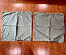 Set of 2 - Velvet Green Pillow Cover 24"x24" - FREE SHIPPING