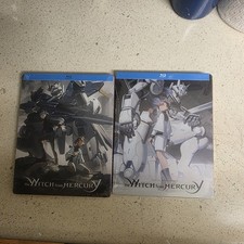 Mobile Suit Gundam The Witch from Mercury Blu-ray Season 1 & 2 Steelbook Set New