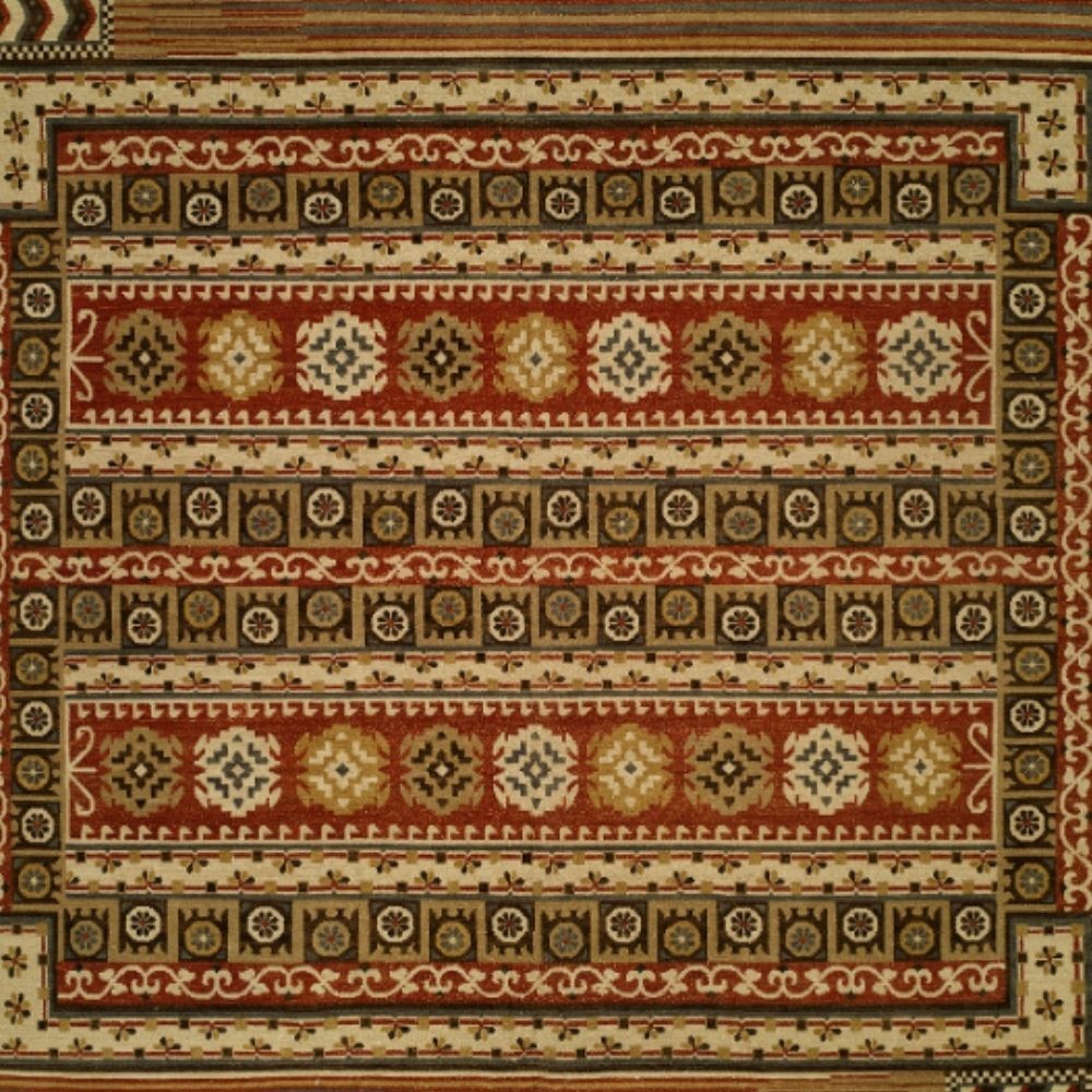 Kalaty Soumak Area Rug SU-481 Multi Transitional Casual Wool Flatweave Rectangle