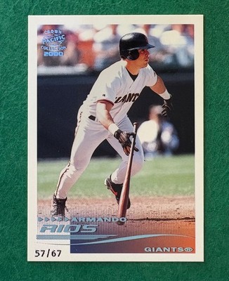 2000 Pacific Crown Collection - Platinum Blue - Armando Rios - #256 - NrMt-Mt