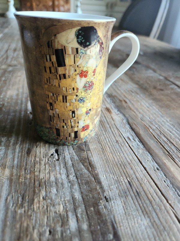 Gustav Klimt Heath McCabe Fine  Bone Mug. Stechcol Dishwasher safe