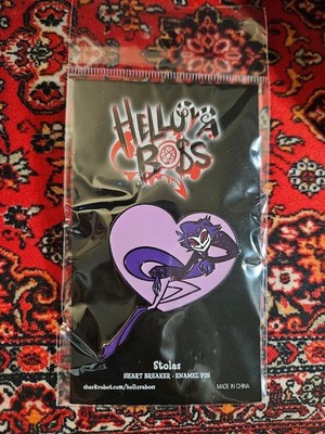 Helluva Boss Stolas- Heart Breaker - Enamel Pin Valentine