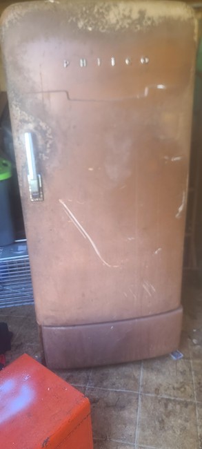 Vintage 1950's Philco Refrigerator Model H 733