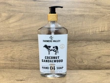 Home & Body Co Hand Soap - Farmers Valley - Coconut Sandalwood - 24.5 fl oz
