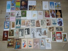 Lot -   50 images pieuses  communion profession de foi- holy cards  - santini