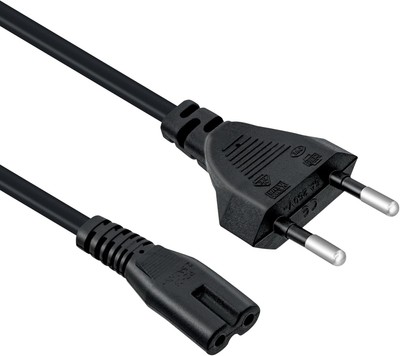 Mcbazel Netzkabel 3m Schwarz Euro-Stecker C7 2-polig PS5 PS4 PS3 Xbox Serie X/S