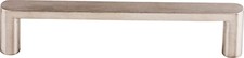 Top Knobs SS59 Latham Pull 5 1/16 (c-c) Brush...