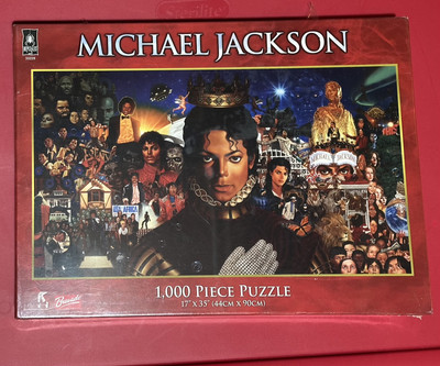 Bepuzzled Michael Jackson 1000pc Puzzle 17''x 35''. Bravado #33228, 2011, HTF