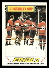 1977 O-PEE-CHEE STANLEY CUP FINALS 264 EXMT HOCKEY MONTREAL CANADIENS