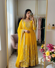 Bollywood Salwar Kameez Pakistani Ready To Wear Suits Wedding Indian Party Gown
