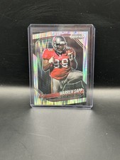 2025 Prizm Black - Warren Sapp - Silver Skewed Prizm 60/249 - Buccaneers