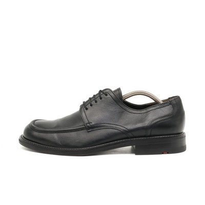 LLOYD Herren KADOS Schnürschuh Schwarz Leder Bequem, Extrawide Business EU 42
