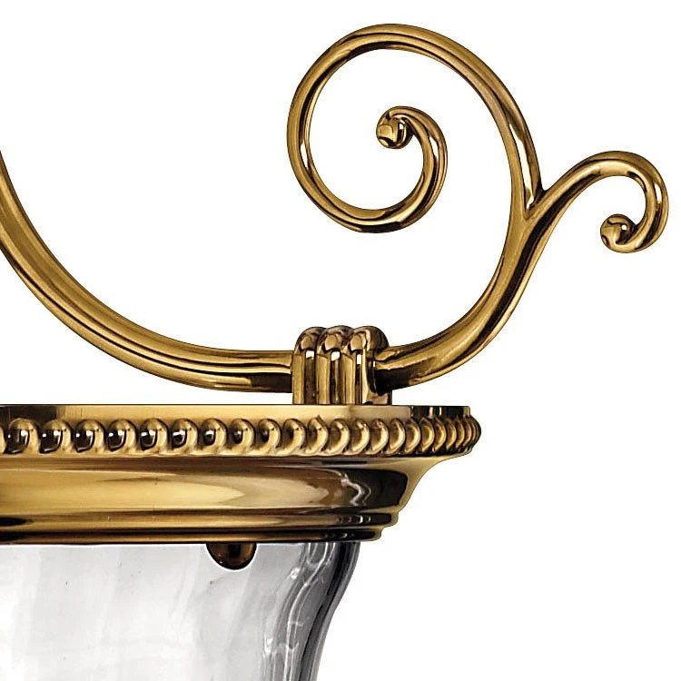 Hinkley Lighting H3613 3 luces interior semi-al ras accesorio de techo - latón Foto 4 de 4