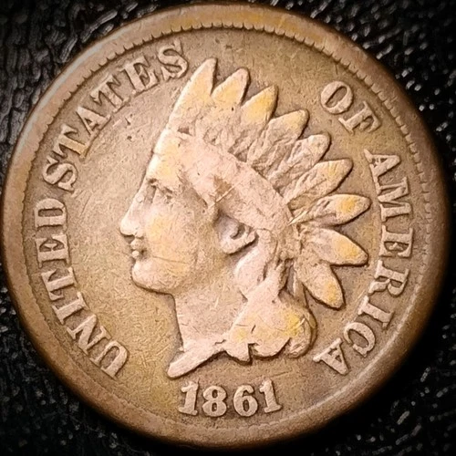 1861 Indian Head Cent - Fine - 1C