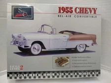 Spec Cast #55090 1955 Chevy Bel-Air Convertible Die Cast 1/25 Scale Model Kit