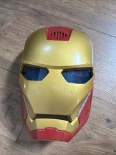 IRON MAN 2012 ELECTRONIC TALKING HELMET MASK MARVEL HASBRO SOUND  LIGHTS WORK