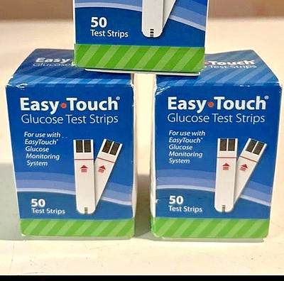 Easy Touch Glucose Test Strips 100 CT. EXP 05/19/2027 (FREE SHIPPING!)