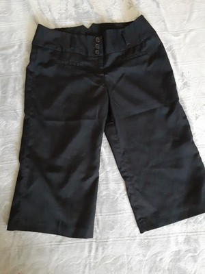 Tracy Evans Limited Cuffed Capris,  Size 9,  Color Black, Wide Leg, Business 
