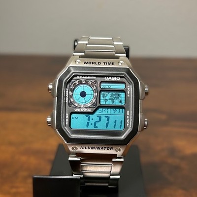 時計 Casio AE1200 Custom Custom Casio Royale AE-1200 Watch | Tiffany Blue Display Mod | eBay
