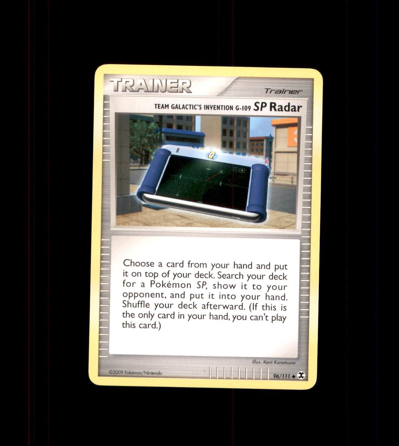 Team Galactic's Invention G-109 SP Radar LP Uncommon Rising Rivals 96/111