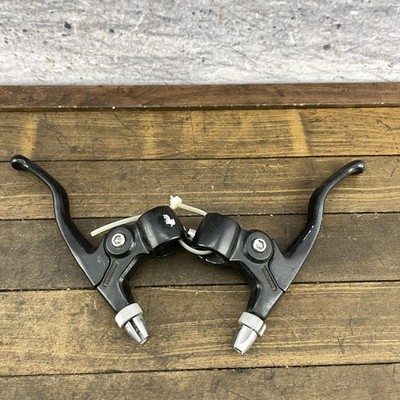 Vintage Shimano Deerhead L-M700 Brake Levers Set Black Japan Early