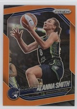 2025 Panini Prizm WNBA Orange Prizm /99 Alanna Smith #101 ux8