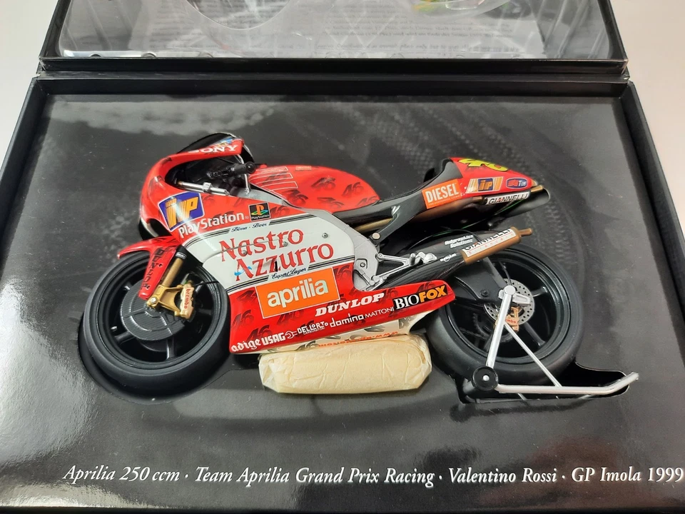 MINICHAMPS Aprilia 250 #46 Valentino Rossi Gp Imola 1999 1/12 122990096 - Bild 3 von 4