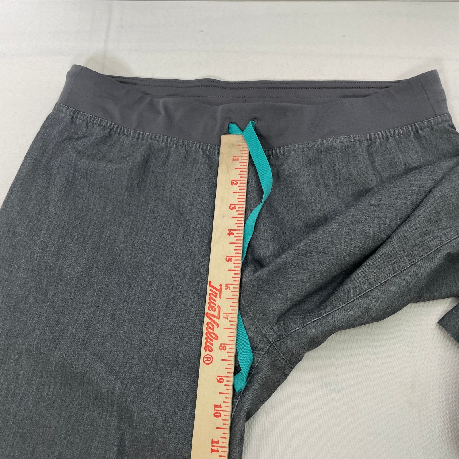 FIGS Livingston Basic Teal Drawstring Straight Le… - image 12