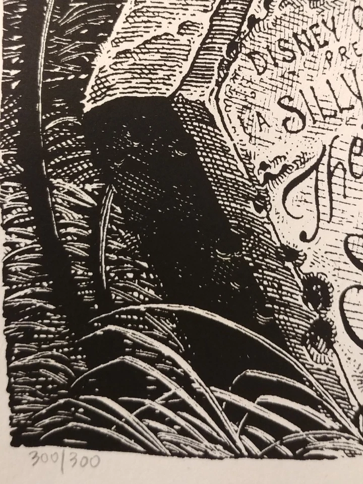 Impresión Disney Mondo The Skeleton Dance Mondo de Brandon Holt #300/300 Foto 2 de 2