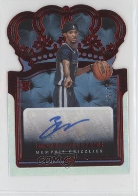 2021-22 Panini Crown Royale Rookie Red 15/49 Ziaire Williams #RC-ZWL Auto 1i3m