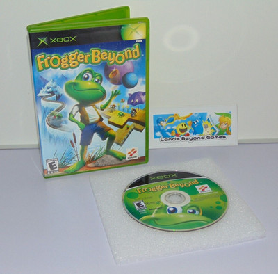 Frogger Beyond Xbox Original Microsoft US/C USA NTSC Import