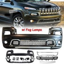 For 2014 2015 2016 2017 Jeep Cherokee Front Bumper Body Kit Complete Assembly