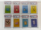 Set 8 PSA 10 POKEMON OLD MAID CHARMANDER BULBASAUR EEVEE PIKACHU SQUIRTLE