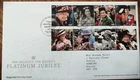 GB 2022 QUEENS PLATINUM JUBILEE FDC 04.02.2022 with LONDON SW1 postmark