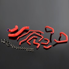 Red Silicone Coolant Hose Clamps Fit For 08-11 Subaru Impreza Wrx Mk10 Grbgh Red Silicone Coolant Hose Clamps Fit For 08-11 Subaru Impreza Wrx Mk10 Grbgh
