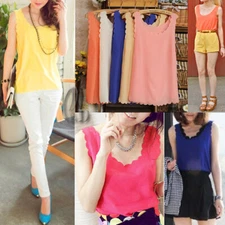 WHOLESALE BULK LOT 10 PCS MIXED COLOUR Singlet Tank Basic Top Vest Tee t122