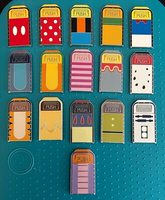 Disney Parks 2025 Character Trash Bins Cans Mystery Pins - You Choose!