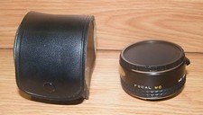 Focal MC 2x Converter Camera Lens w/ Case Only 20-06-75 -Japan-  READ 