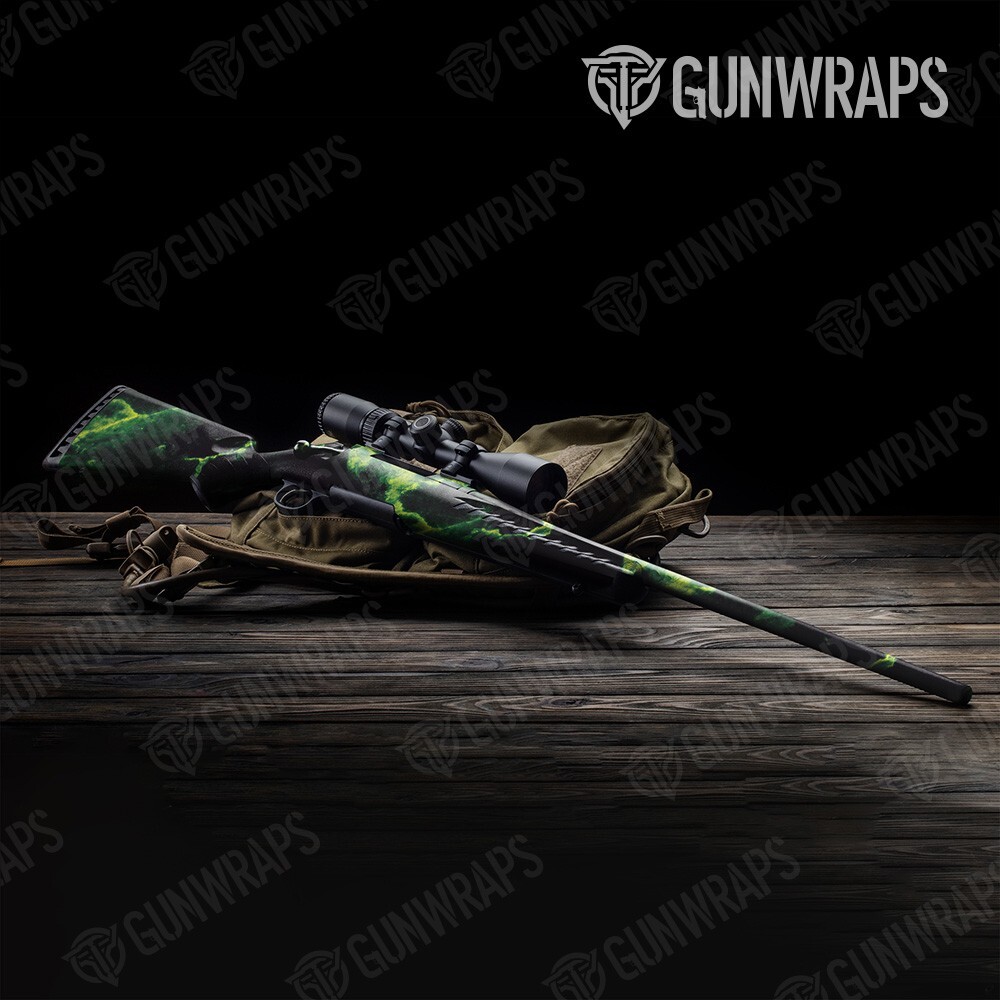 GunWraps Stone Toxic Waste Rifle Vinyl Gun Wrap Skin Matte USA | eBay