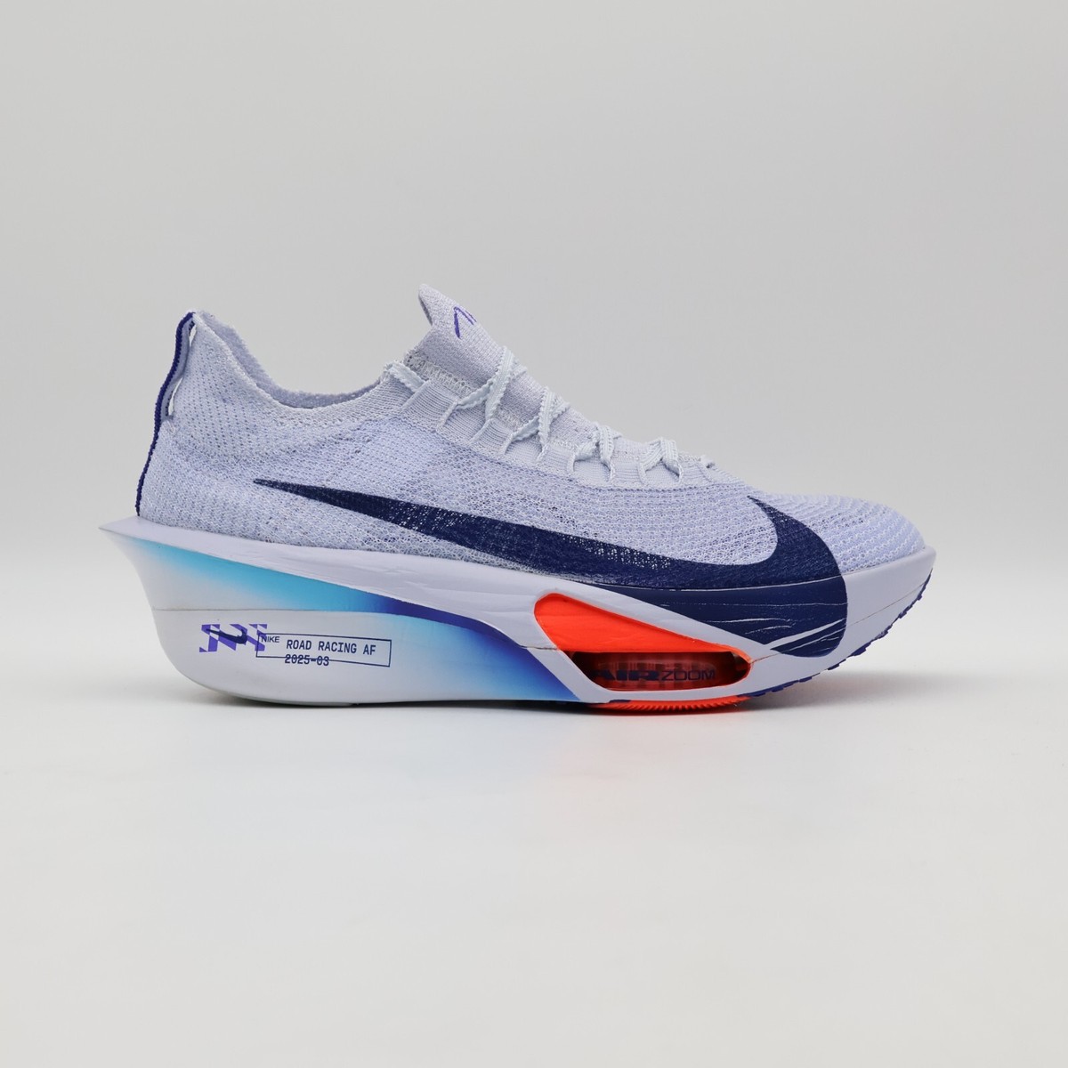 FD8311-001 Nike ZoomX AlphaFly 3 Football Grey Ghost Persian