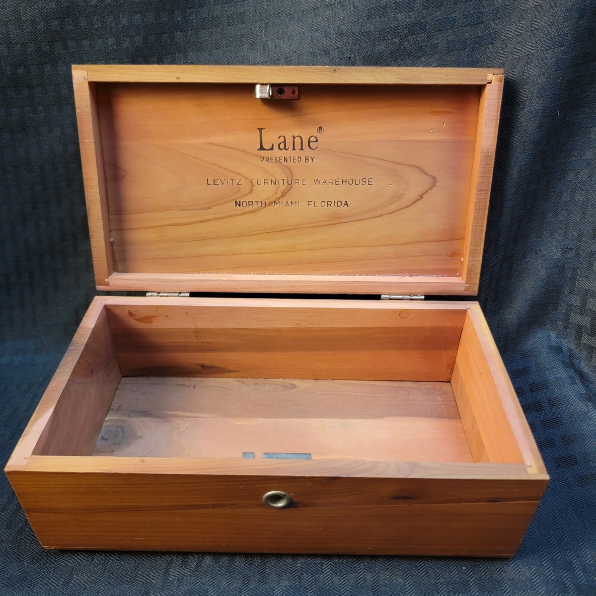 Vintage Lane Cedar Chest Salesman Sample Levitz Furniture North