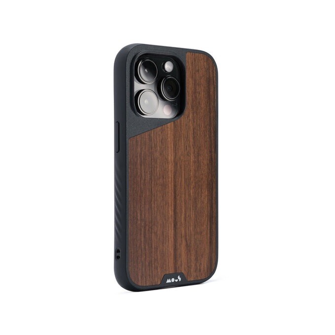 AiroShock MagSafe Real Walnut iPhone 14 Pro Max Or 14 Protective Case
