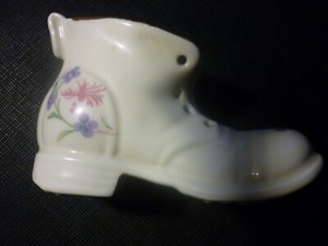 Vintage "Cre Irish Porcelain Boot" "Handmade in Galway Ireland" Celtic Treasure