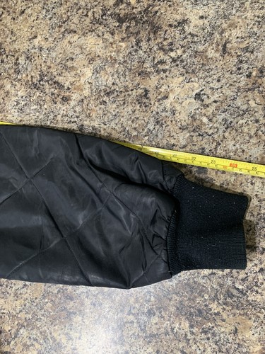 Vintage Tyson Chicken Men's 2XL Black Employee Jacket Coat 80’s 90’s Retro-RARE - Picture 15 of 15