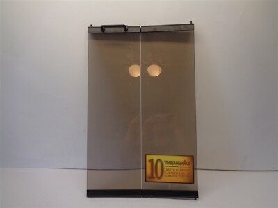 Qty=2 Pieces: Dimplex Single Pane Bi-Fold Glass Door + Remote 25'' H x 32'' Length
