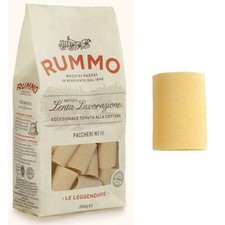 PASTA RUMMO 500 GR LE LEGGENDARIE PASTIFICIO PACCHERI N°111 FORMATI SPECIALI