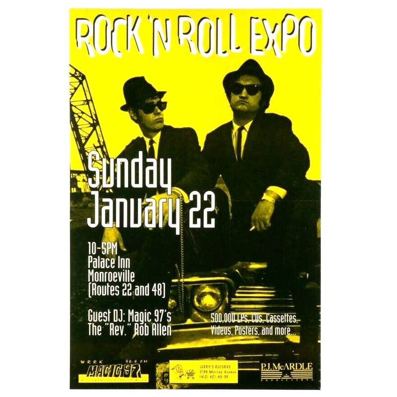 Blues Brothers Rock N Roll Expo poster 